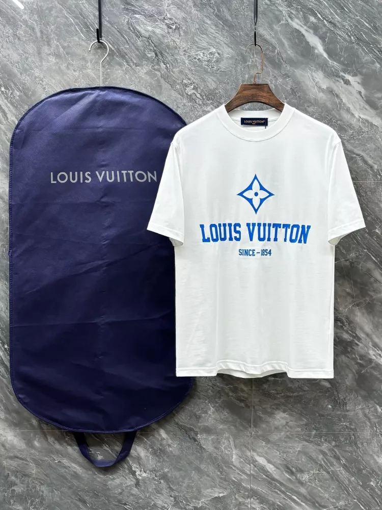 Louis Vuitton LV T-Shirts Short Sleeved For Unisex BestValue 7393