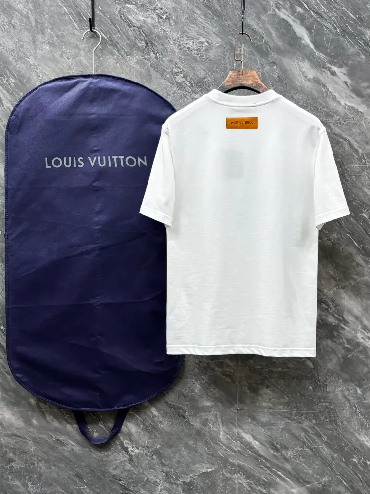 Louis Vuitton LV T-Shirts Short Sleeved For Unisex BestValue 7393