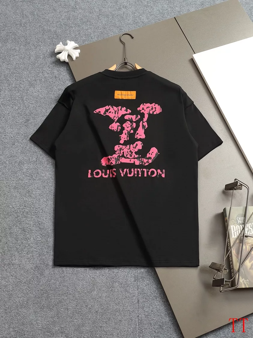 Louis Vuitton LV T-Shirts Short Sleeved For Unisex Bright 2975