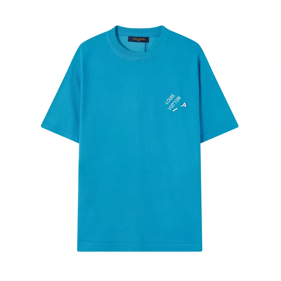 Louis Vuitton LV T-Shirts Short Sleeved For Unisex Bright 7995