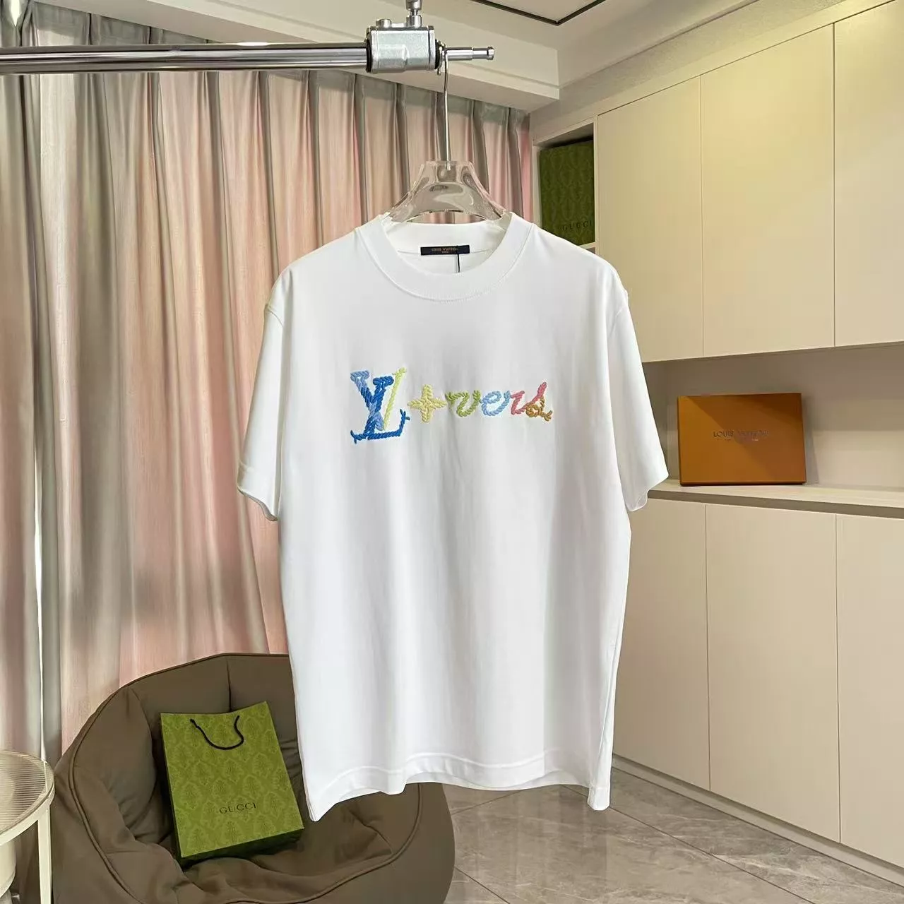 Louis Vuitton LV T-Shirts Short Sleeved For Unisex Classic 2962