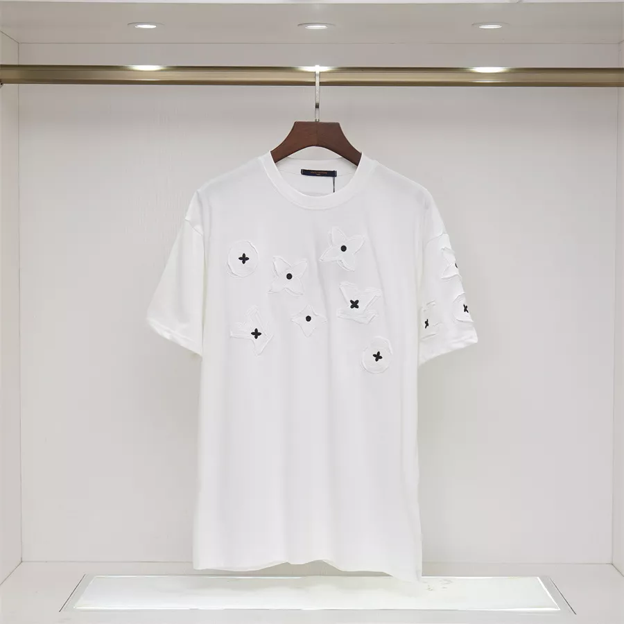 Louis Vuitton LV T-Shirts Short Sleeved For Unisex Compact 2399