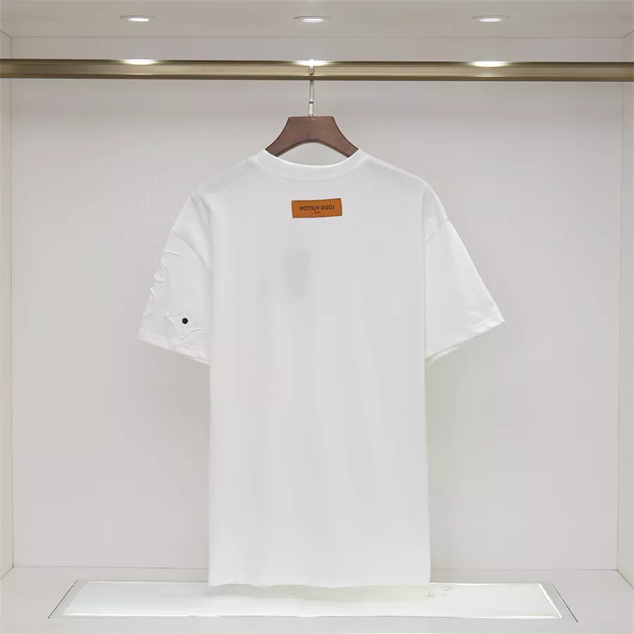 Louis Vuitton LV T-Shirts Short Sleeved For Unisex Compact 2399