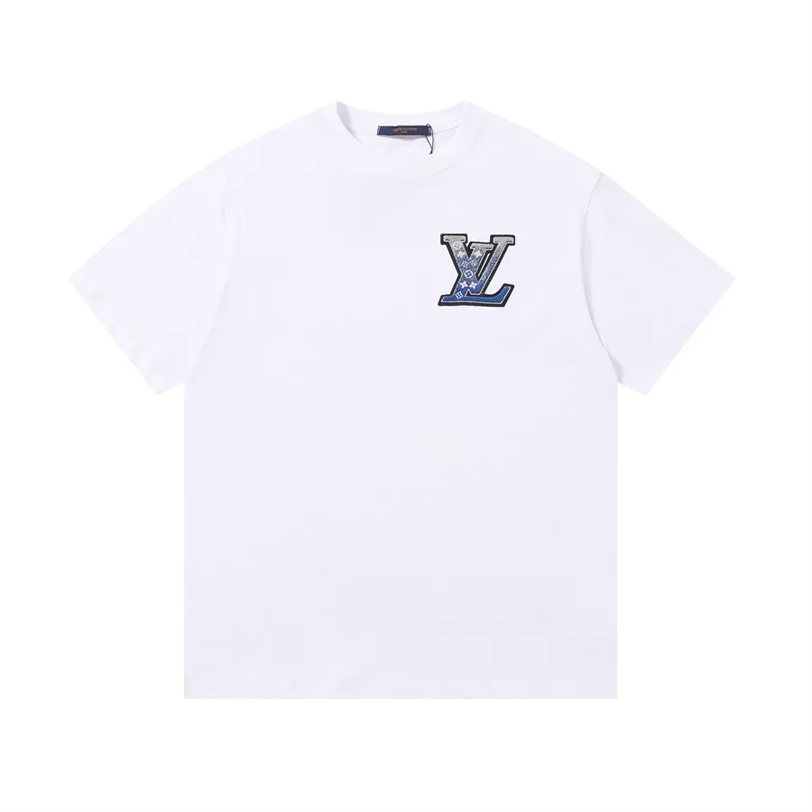 Louis Vuitton LV T-Shirts Short Sleeved For Unisex Compact 4012