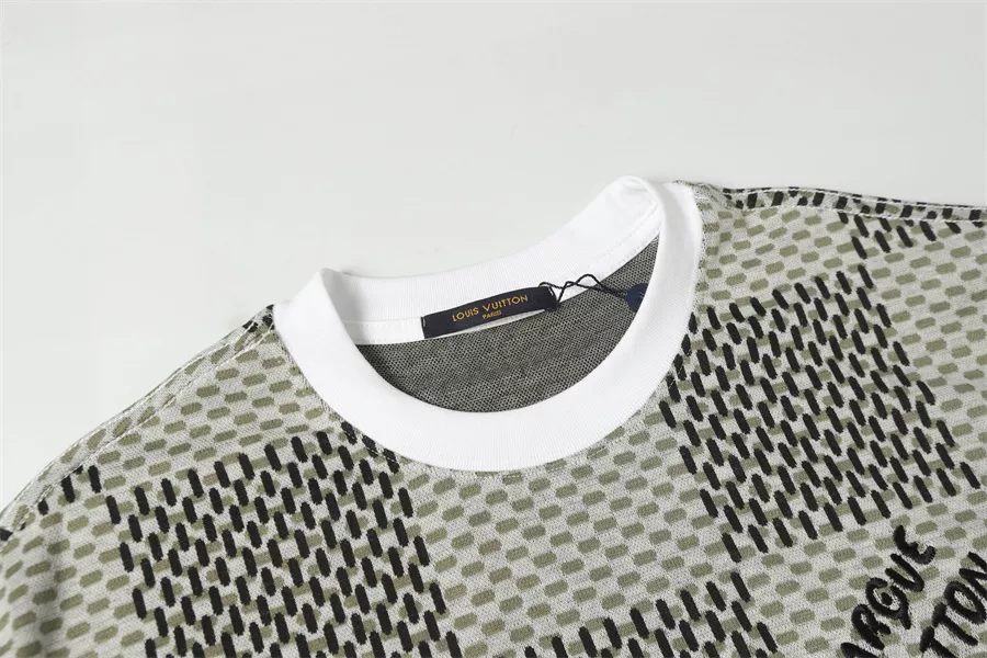 Louis Vuitton LV T-Shirts Short Sleeved For Unisex Compact 8043