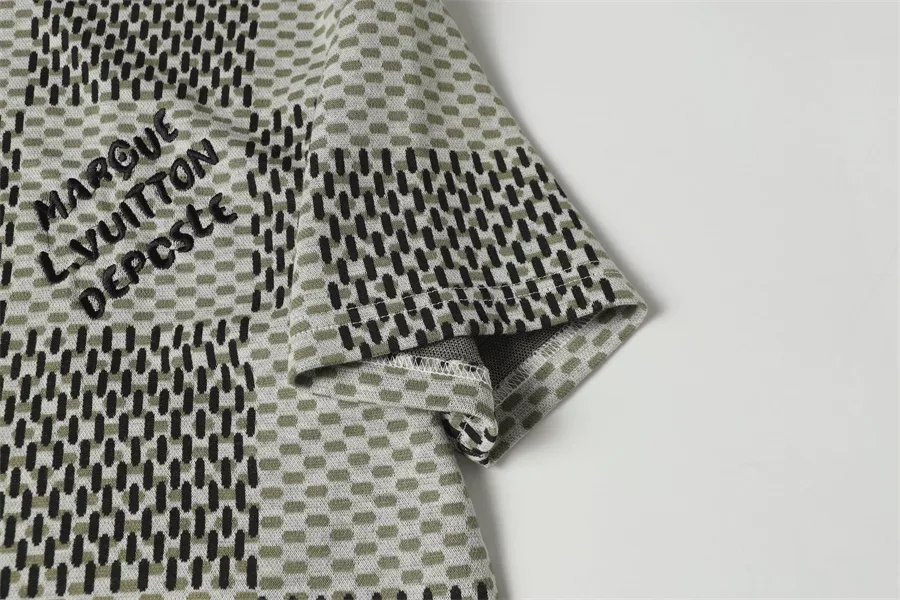 Louis Vuitton LV T-Shirts Short Sleeved For Unisex Compact 8043