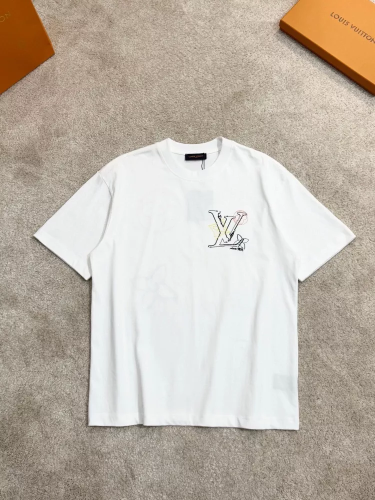 Louis Vuitton LV T-Shirts Short Sleeved For Unisex DailyWear 5598