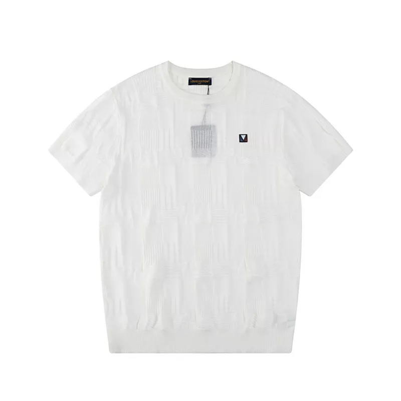 Louis Vuitton LV T-Shirts Short Sleeved For Unisex Durable 740