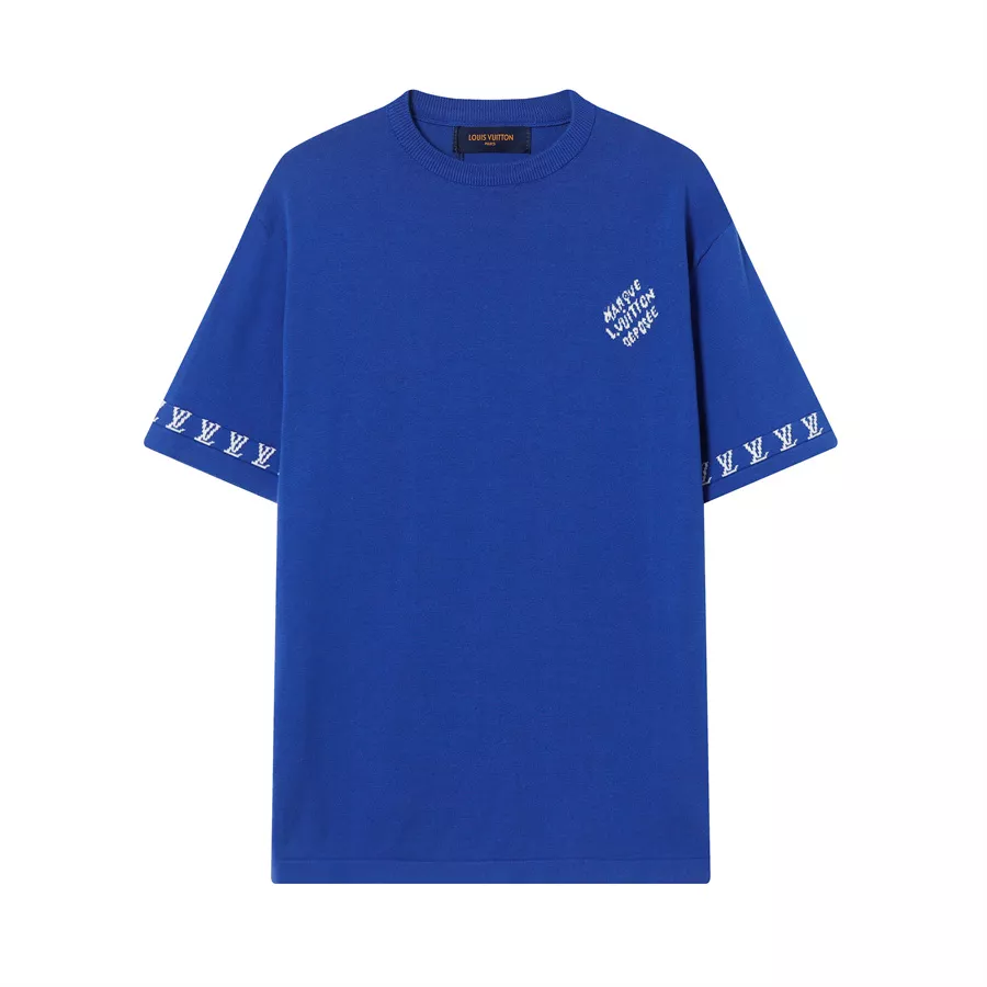 Louis Vuitton LV T-Shirts Short Sleeved For Unisex Durable 9645