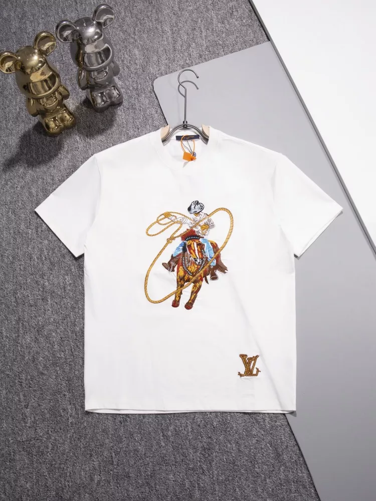 Louis Vuitton LV T-Shirts Short Sleeved For Unisex EyeCatching 2336