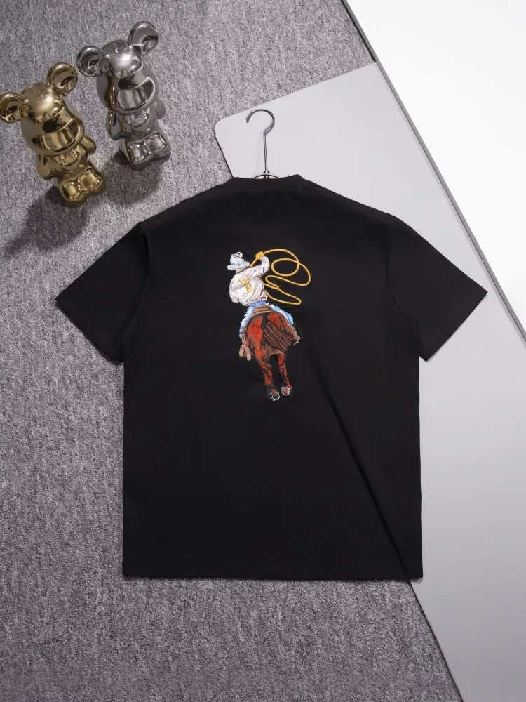 Louis Vuitton LV T-Shirts Short Sleeved For Unisex Flexible 3729