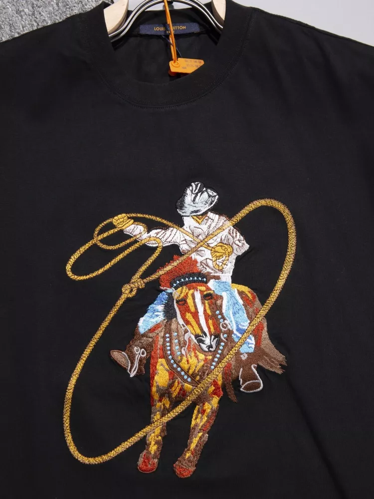 Louis Vuitton LV T-Shirts Short Sleeved For Unisex Flexible 3729