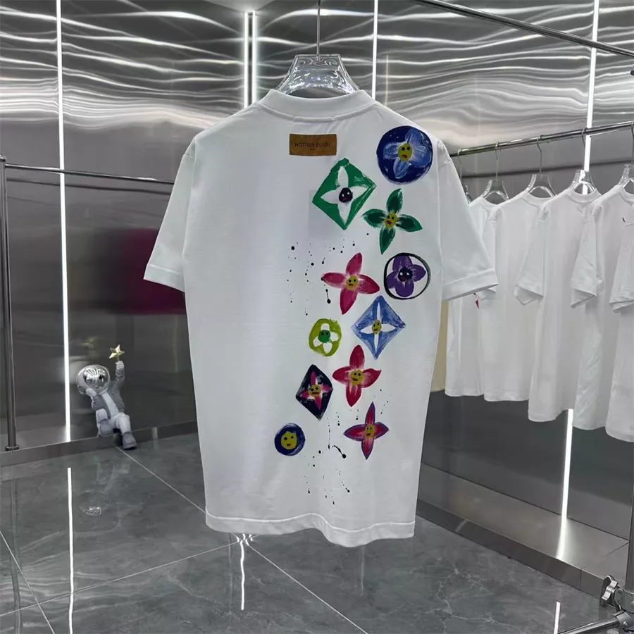 Louis Vuitton LV T-Shirts Short Sleeved For Unisex Modern 6663