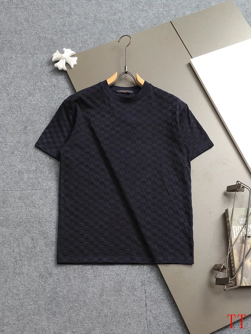 Louis Vuitton LV T-Shirts Short Sleeved For Unisex Modern 9833