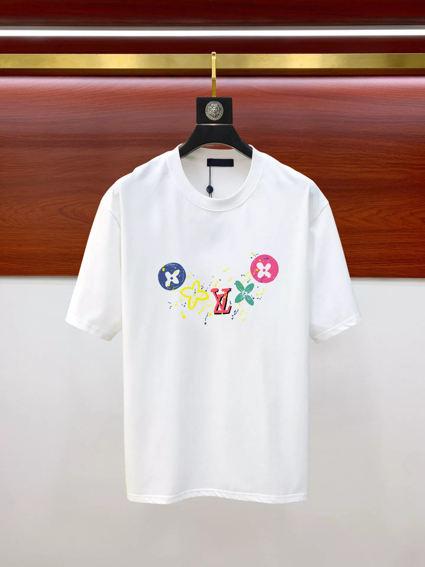 Louis Vuitton LV T-Shirts Short Sleeved For Unisex Refined 9866