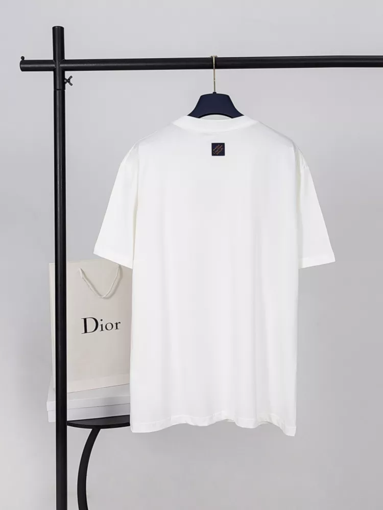 Louis Vuitton LV T-Shirts Short Sleeved For Unisex Resilient 9555