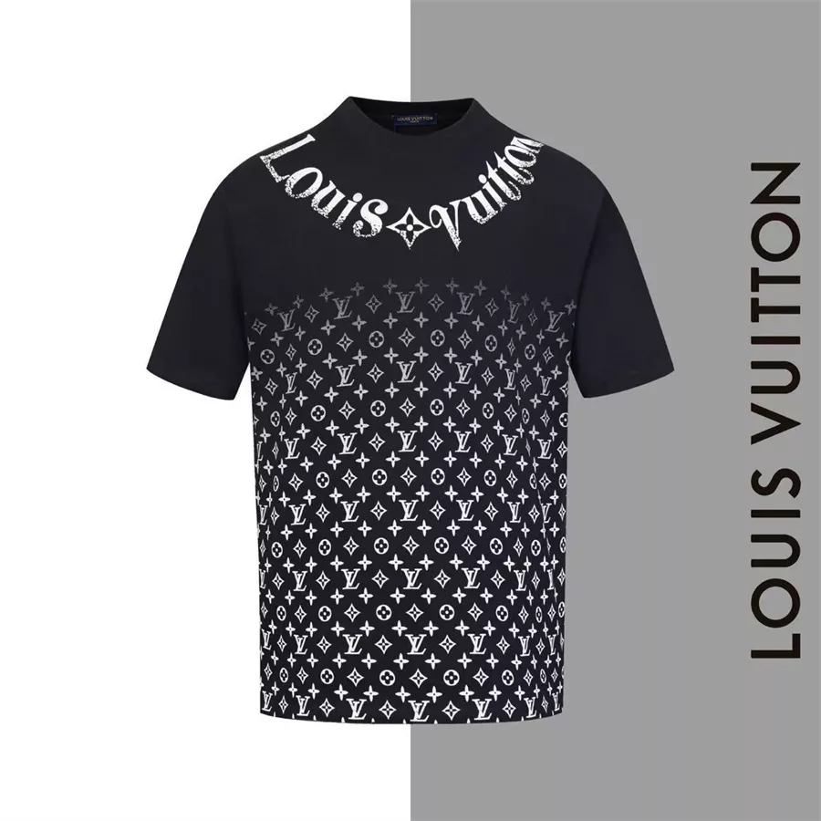 Louis Vuitton LV T-Shirts Short Sleeved For Unisex Sleek 2424