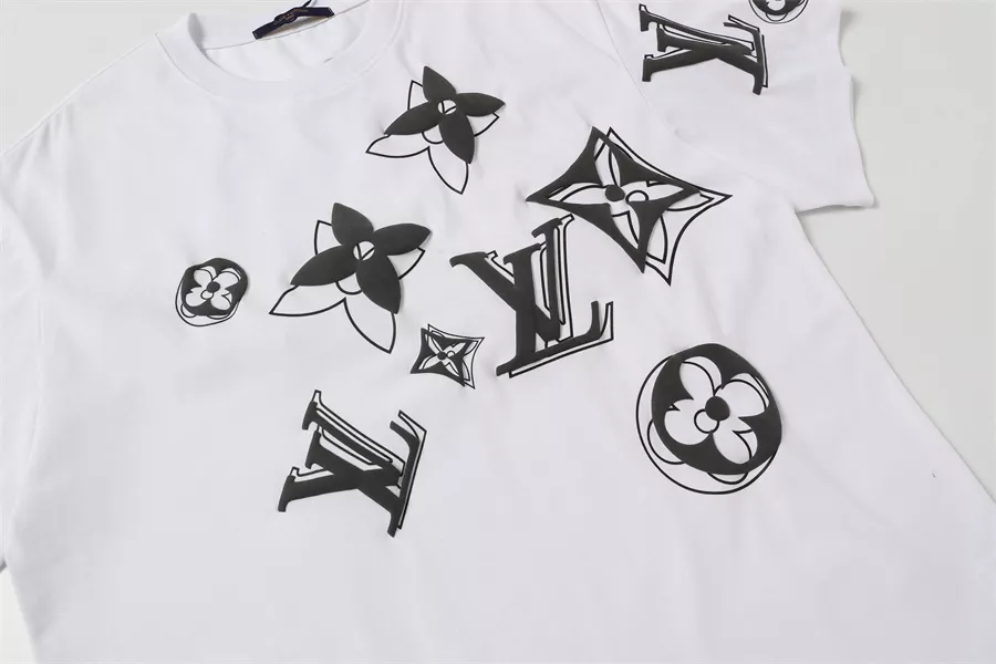 Louis Vuitton LV T-Shirts Short Sleeved For Unisex Sleek 3167