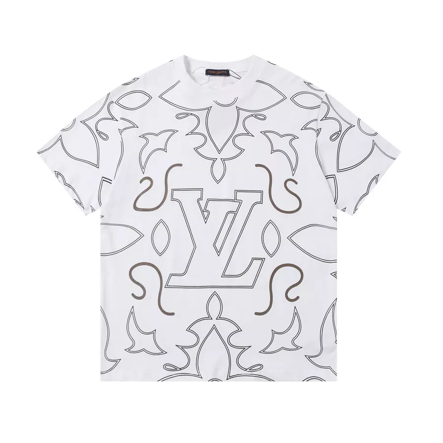 Louis Vuitton LV T-Shirts Short Sleeved For Unisex Sophisticated 3105
