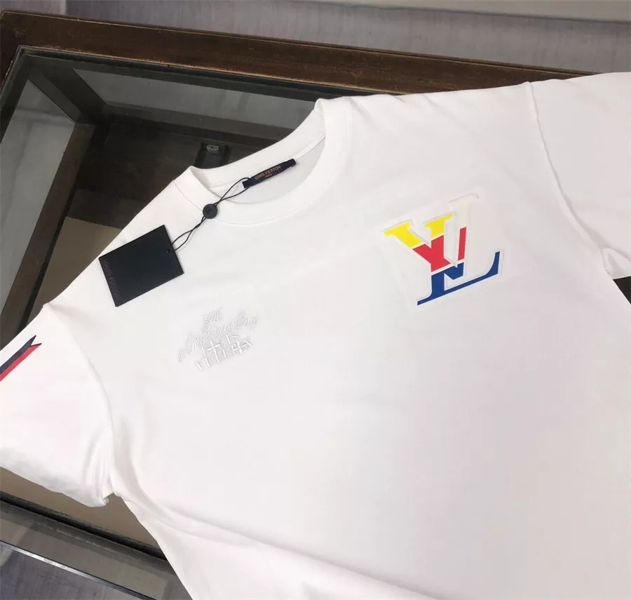 Louis Vuitton LV T-Shirts Short Sleeved For Unisex SportInspired 3217
