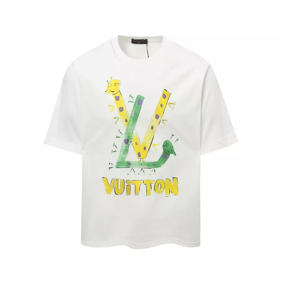 Louis Vuitton LV T-Shirts Short Sleeved For Unisex StreetReady 9907