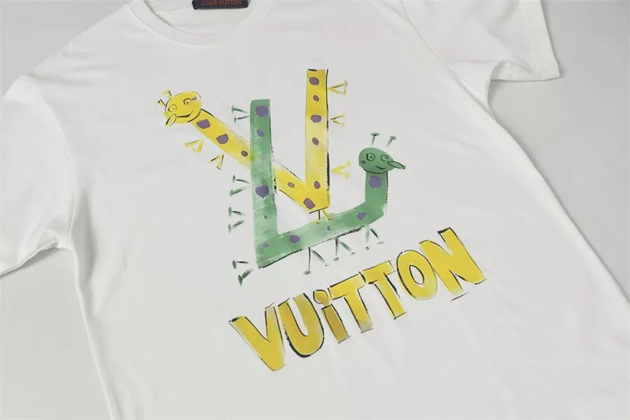 Louis Vuitton LV T-Shirts Short Sleeved For Unisex StreetReady 9907