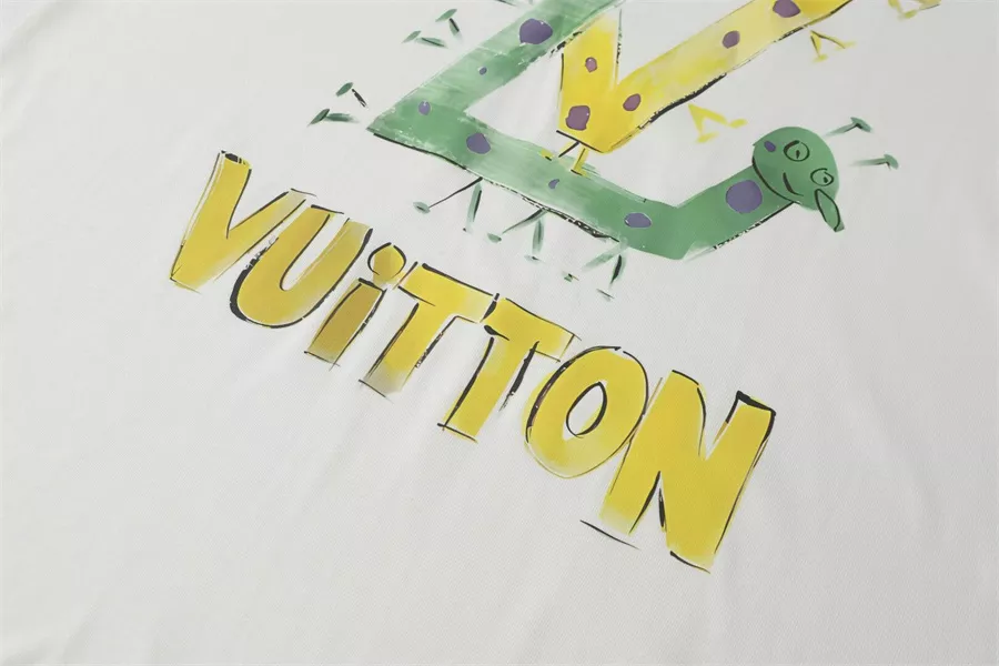 Louis Vuitton LV T-Shirts Short Sleeved For Unisex StreetReady 9907