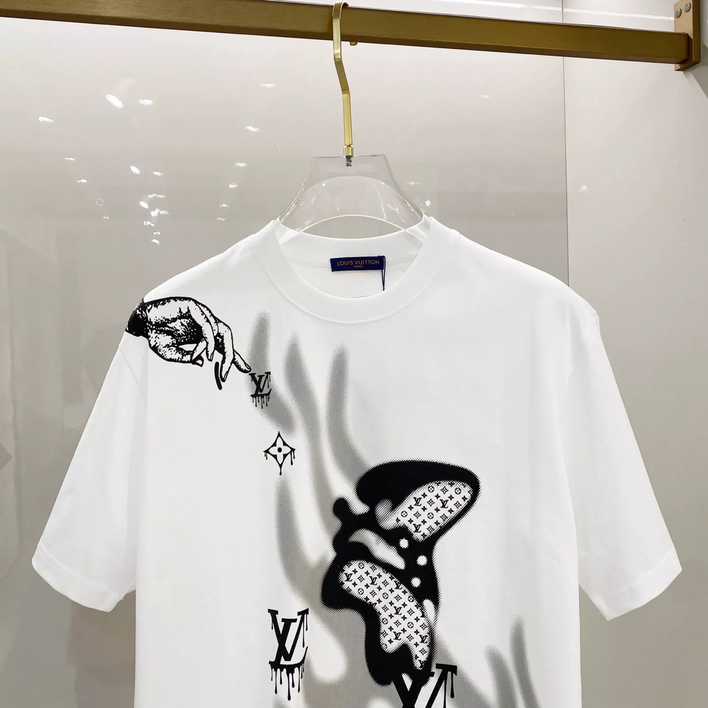 Louis Vuitton LV T-Shirts Short Sleeved For Unisex Stylish 163