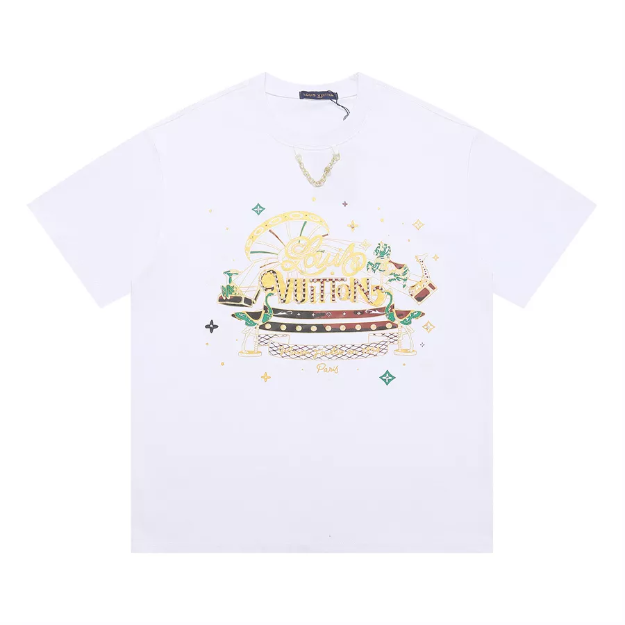 Louis Vuitton LV T-Shirts Short Sleeved For Unisex Timeless 4626