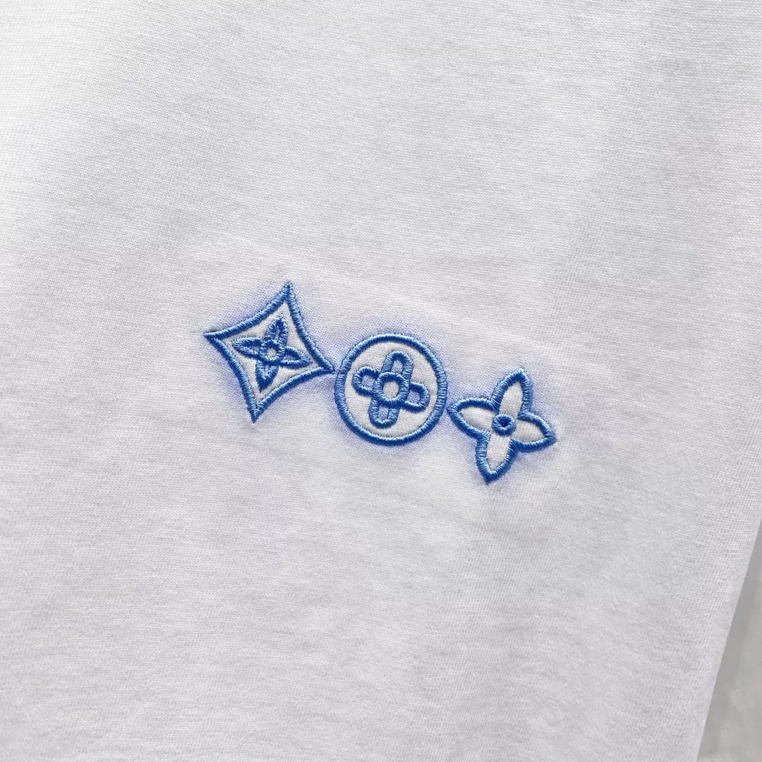 Louis Vuitton LV T-Shirts Short Sleeved For Unisex Trendy 2374