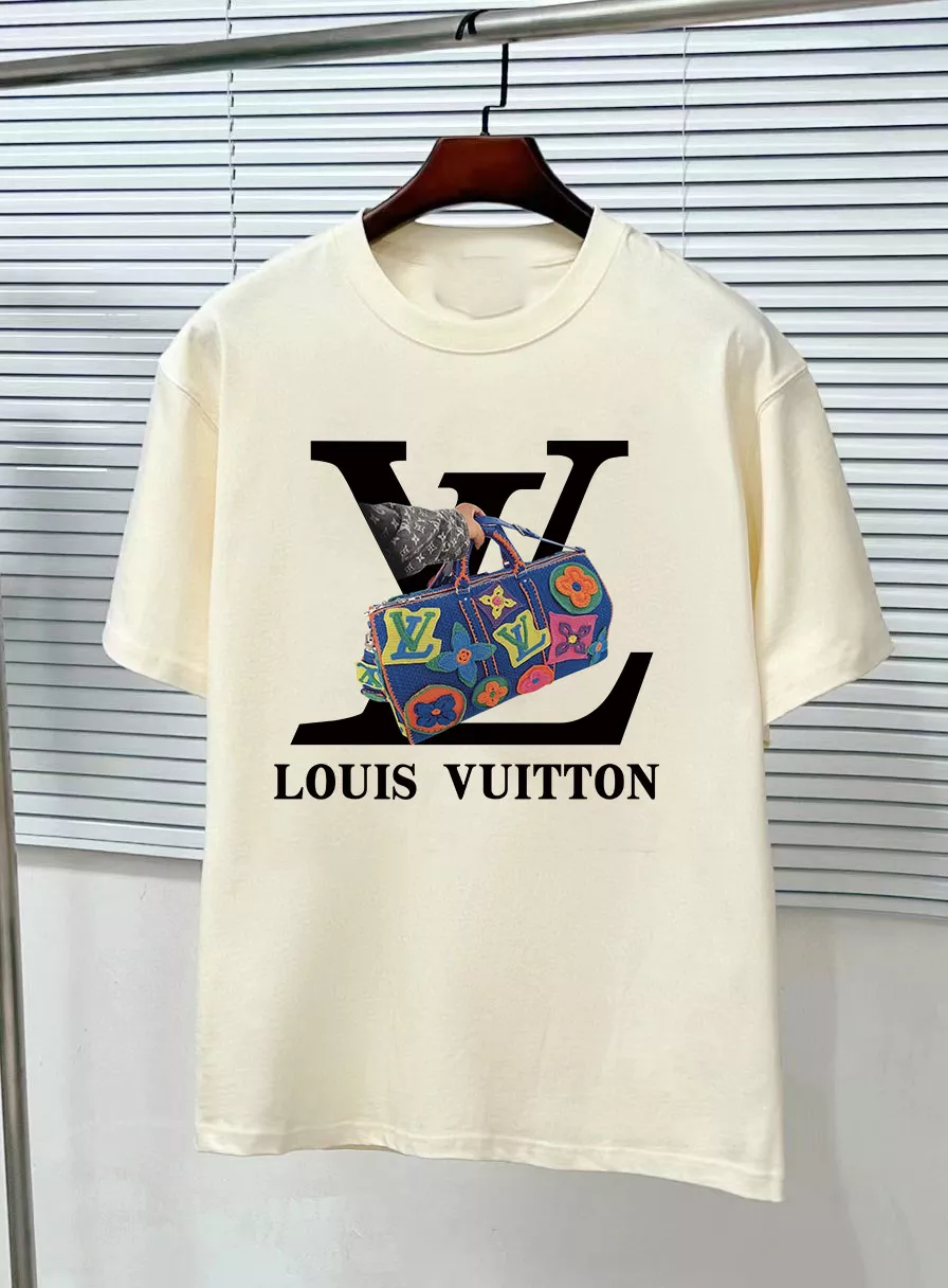 Louis Vuitton LV T-Shirts Short Sleeved For Unisex Trendy 5870