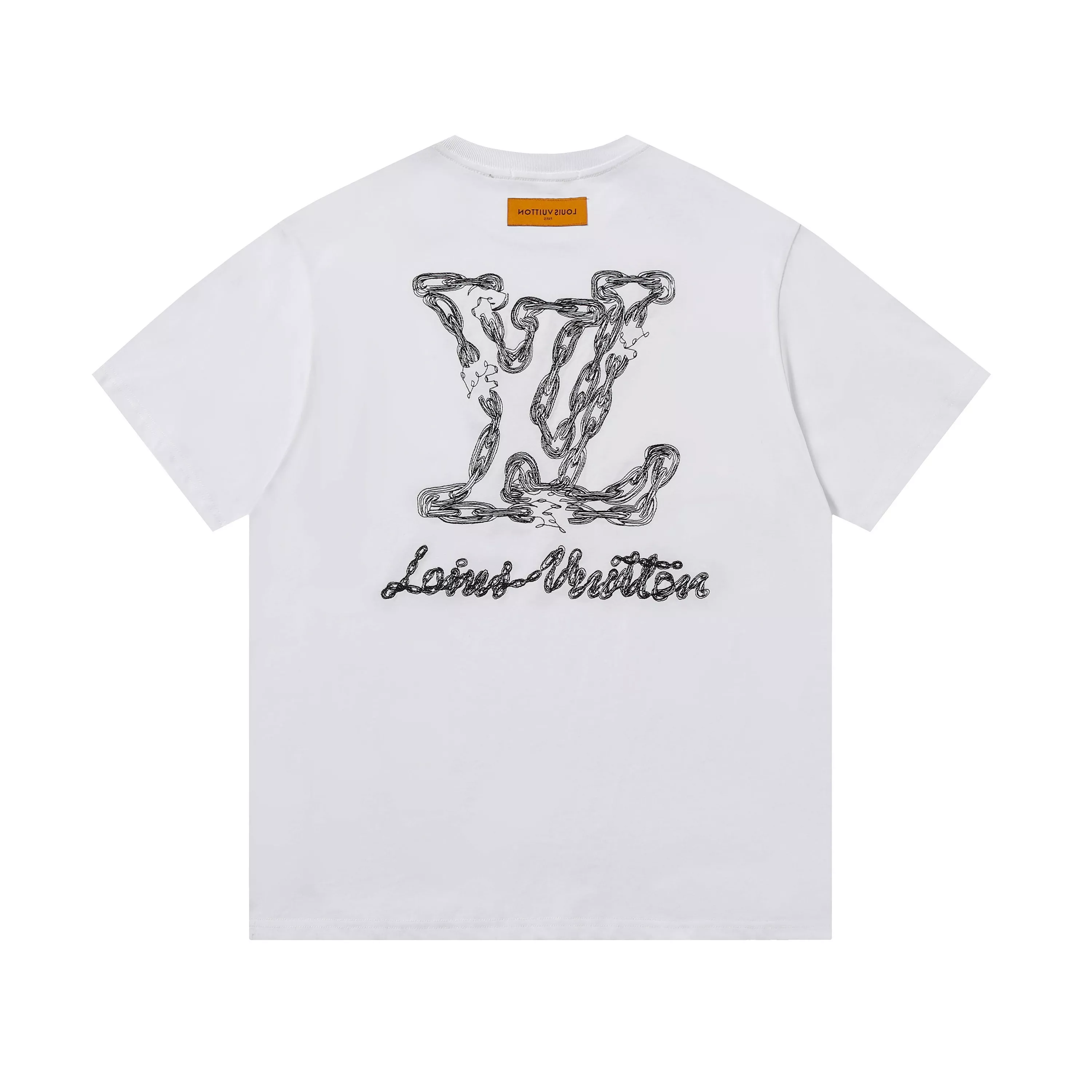 Louis Vuitton LV T-Shirts Short Sleeved For Unisex Trendy 7147