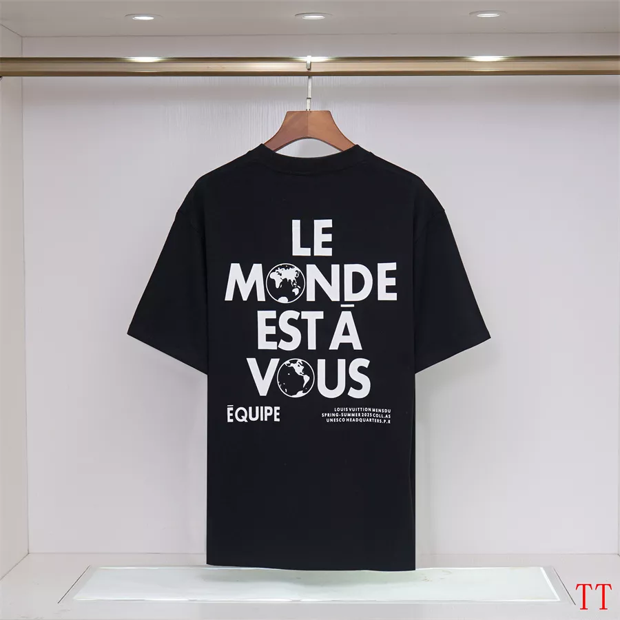 Louis Vuitton LV T-Shirts Short Sleeved For Unisex Versatile 2706