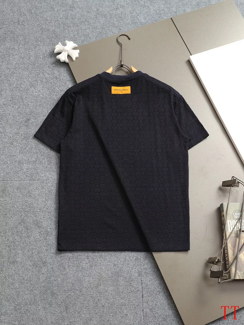 Louis Vuitton LV T-Shirts Short Sleeved For Unisex Vibrant 4360