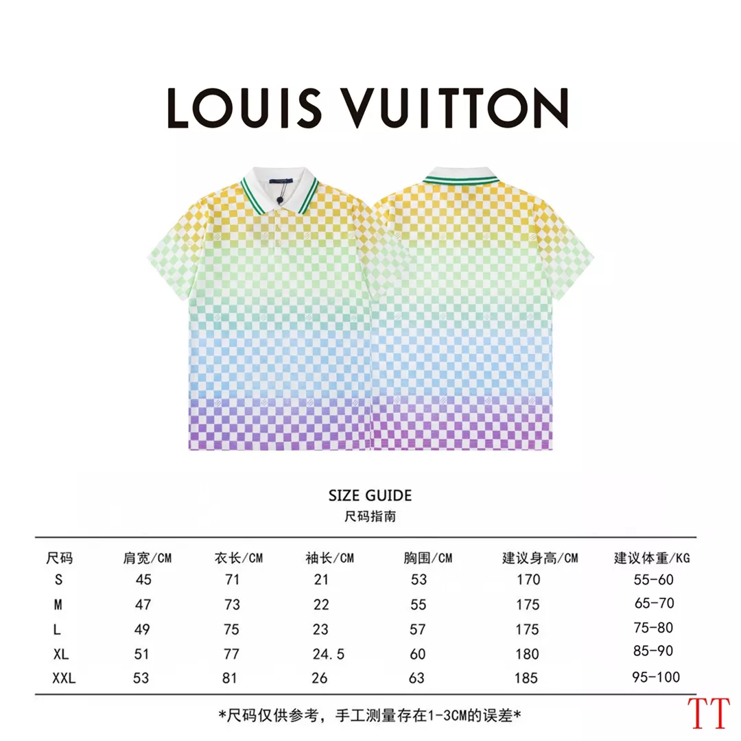 Louis Vuitton LV T-Shirts Short Sleeved For Unisex WellDesigned 1107