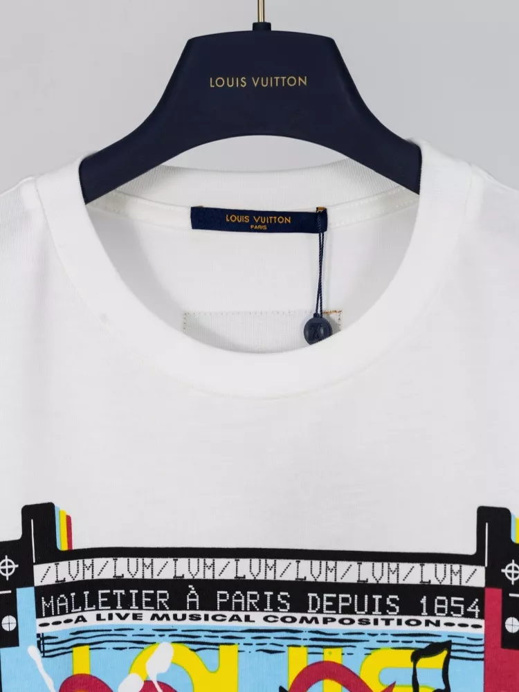 Louis Vuitton LV T-Shirts Short Sleeved For Unisex WellDesigned 1899