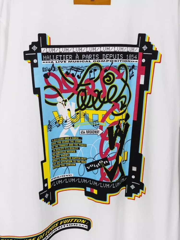 Louis Vuitton LV T-Shirts Short Sleeved For Unisex WellDesigned 1899