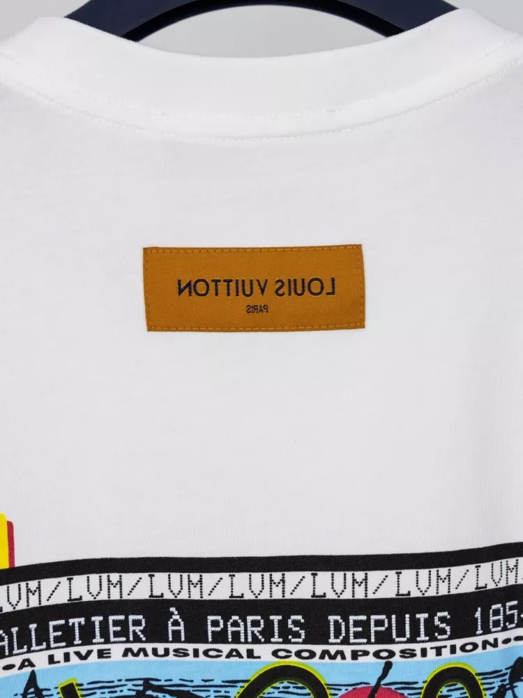 Louis Vuitton LV T-Shirts Short Sleeved For Unisex WellDesigned 1899