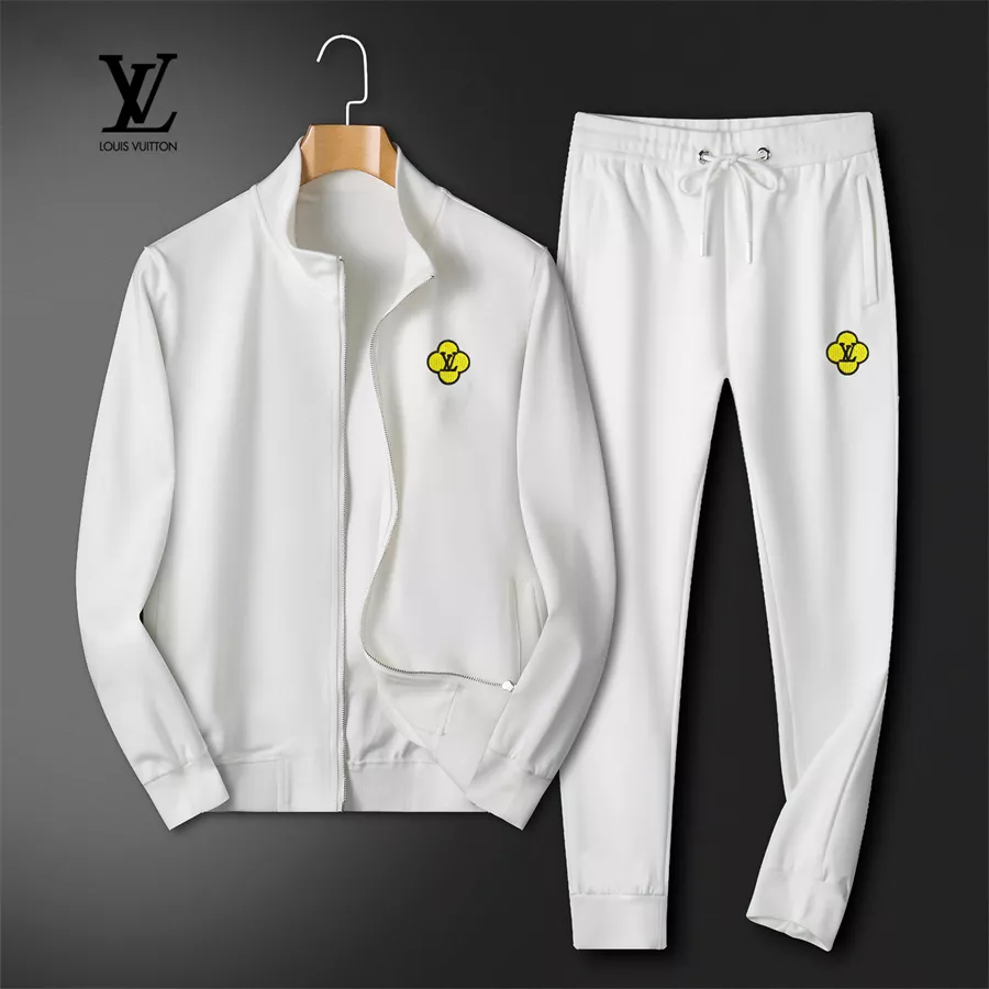 Louis Vuitton LV Tracksuits Long Sleeved For Men Classic 4252