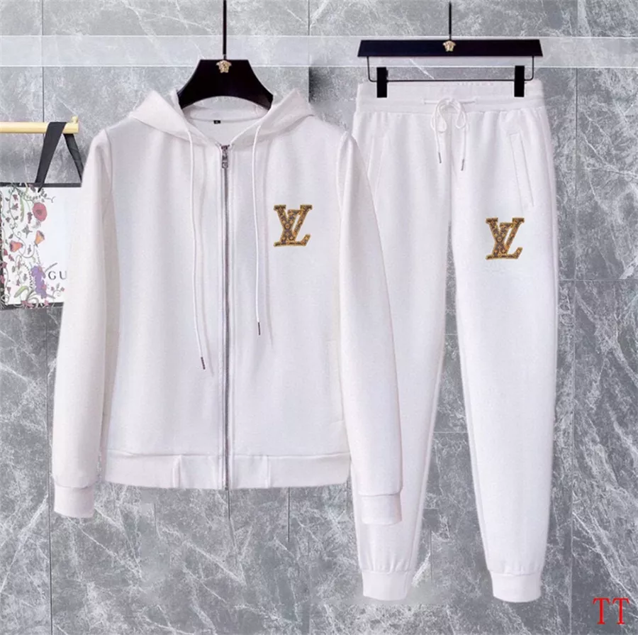 Louis Vuitton LV Tracksuits Long Sleeved For Men Lightweight 3603