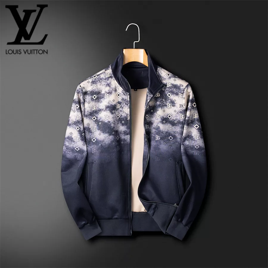Louis Vuitton LV Tracksuits Long Sleeved For Men Lightweight 7817