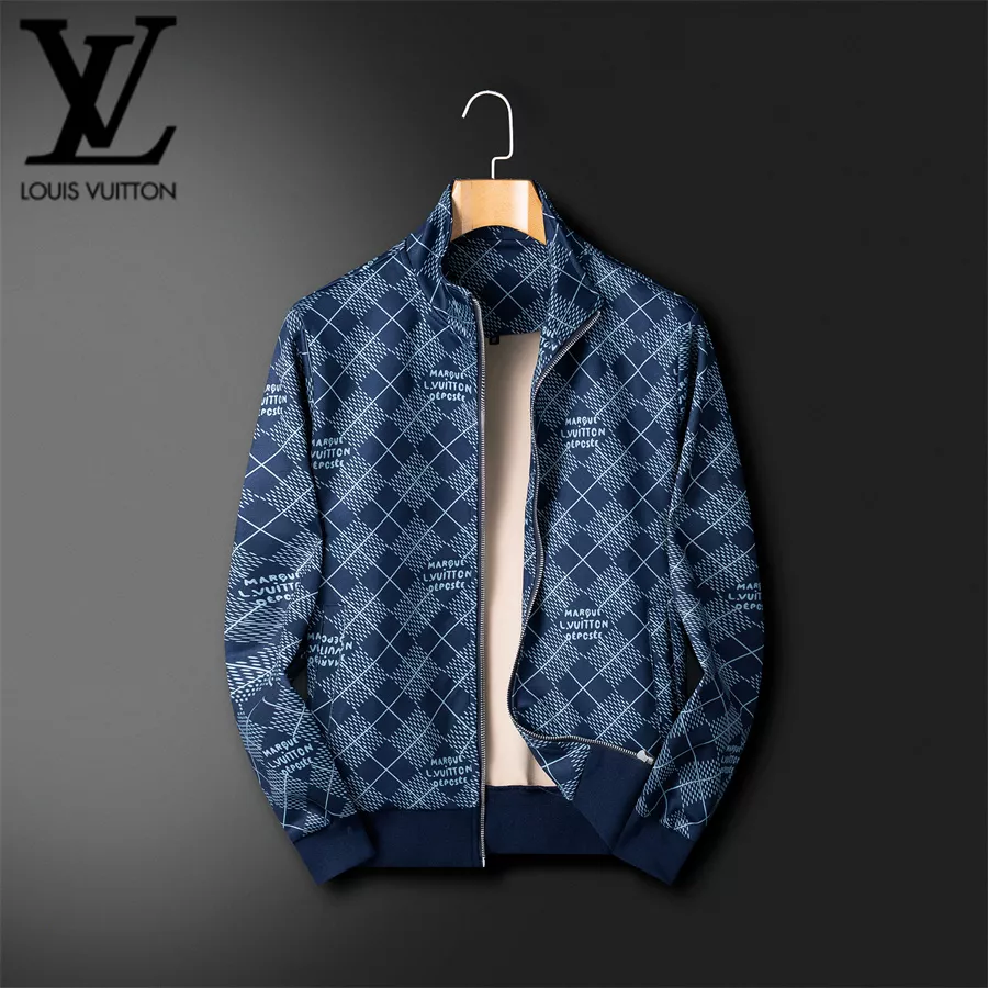 Louis Vuitton LV Tracksuits Long Sleeved For Men Trendy 3158