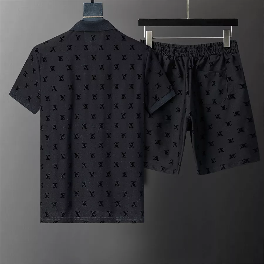 Louis Vuitton LV Tracksuits Short Sleeved For Men AllSeason 2070