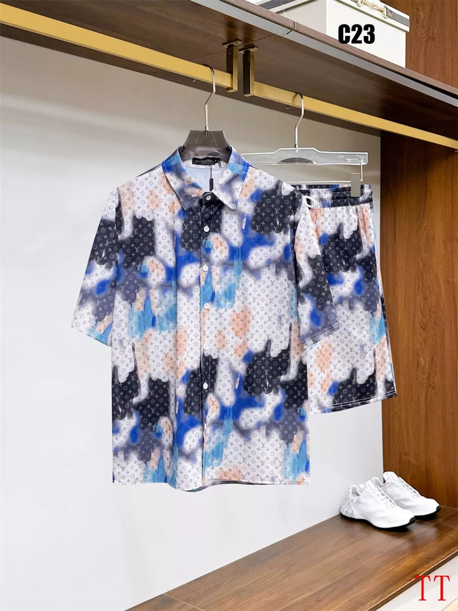 Louis Vuitton LV Tracksuits Short Sleeved For Men AllSeason 2341