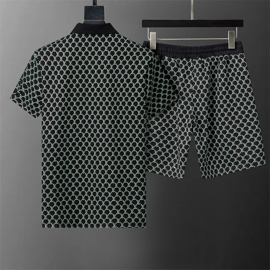 Louis Vuitton LV Tracksuits Short Sleeved For Men Breathable 4379