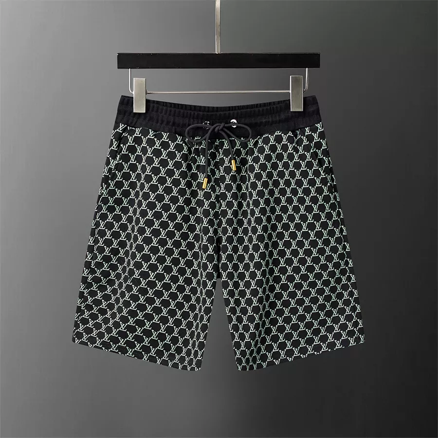 Louis Vuitton LV Tracksuits Short Sleeved For Men Breathable 4379
