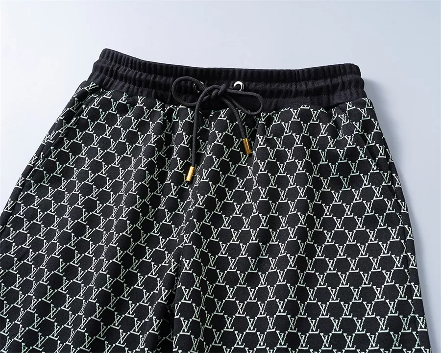 Louis Vuitton LV Tracksuits Short Sleeved For Men Breathable 4379