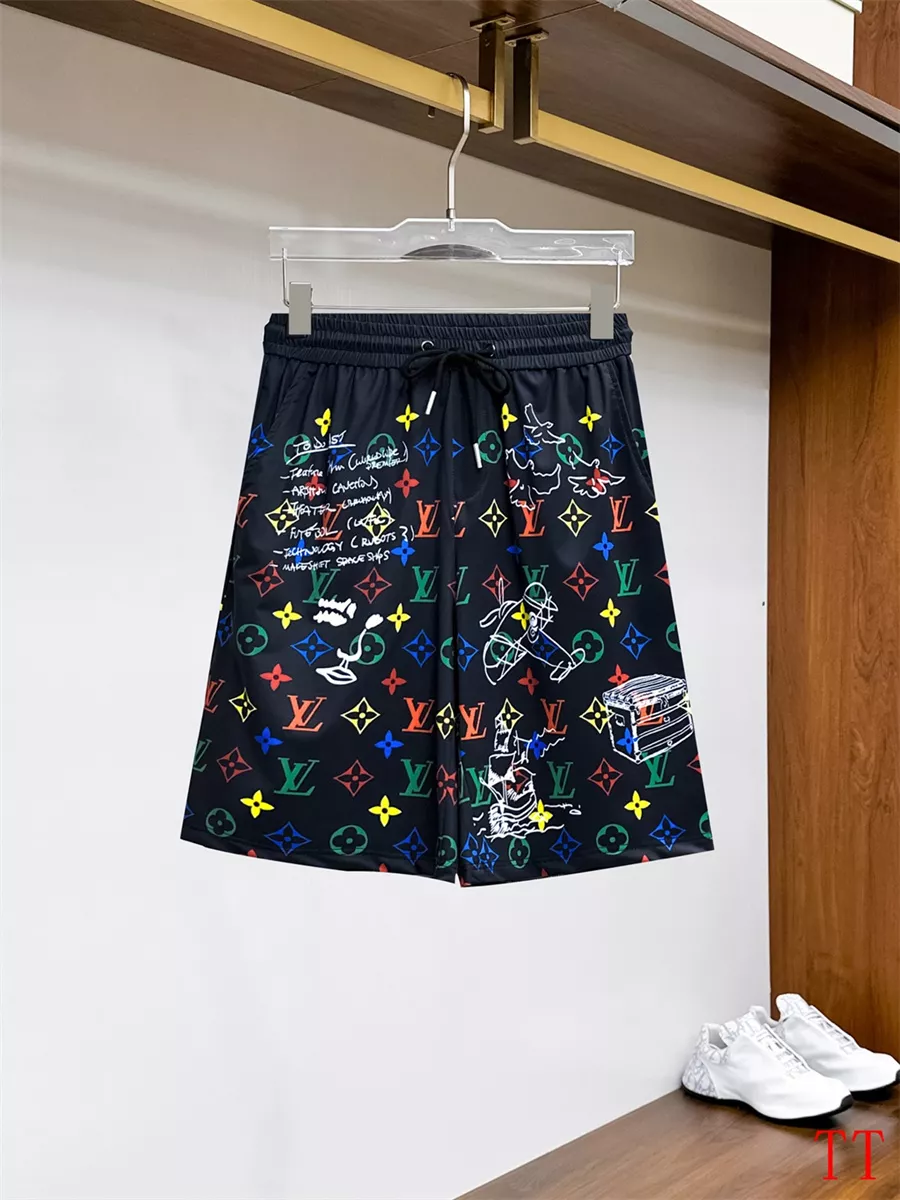 Louis Vuitton LV Tracksuits Short Sleeved For Men Breathable 7420