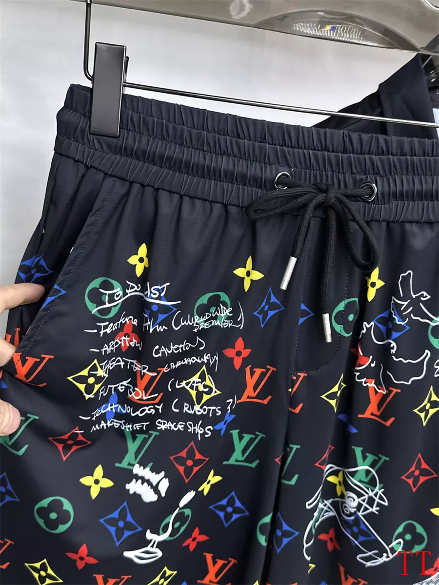 Louis Vuitton LV Tracksuits Short Sleeved For Men Breathable 7420