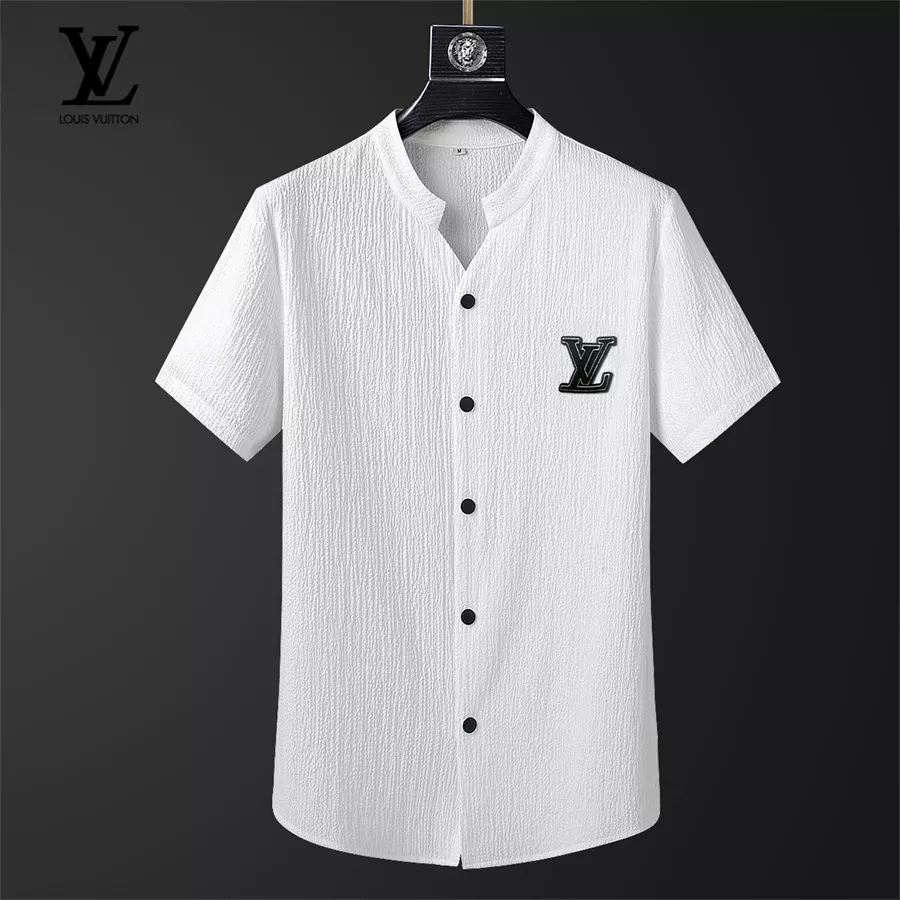 Louis Vuitton LV Tracksuits Short Sleeved For Men Bright 9372